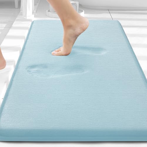 Smiry Memory Foam Bath Mat 30x20, Extra Soft and Absorbent Bathroom Rugs by Smiry