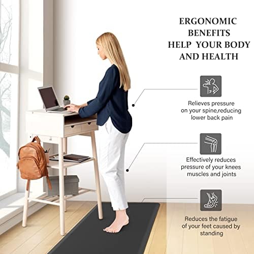 HappyTrends 2 PCS Kitchen Mat Cushioned Anti-Fatigue Floor Mat - Image 6