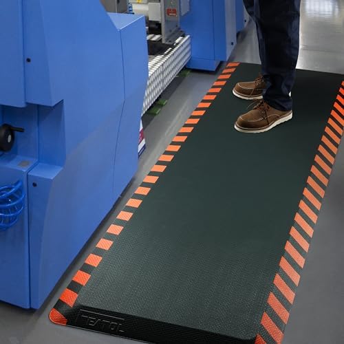 FEATOL 0.9" Anti Fatigue Mat for Industrial & Standing Mat & Home Kitchen by FEATOL