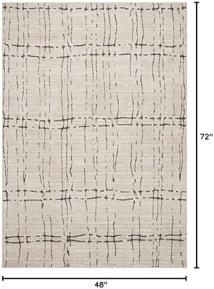 Loloi Darby Sand/Dk. Grey 4'-0" x 6'-0" Accent Rug - Image 2