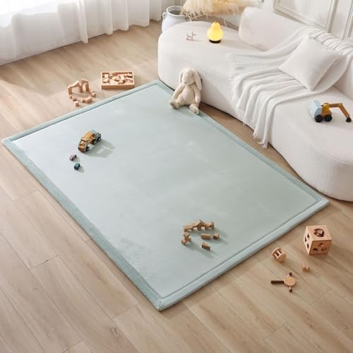 Hakuna Matte CloudSoft Baby Play Mat for Floor 60" x 80" Green - Image 2