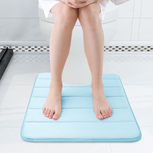 Buganda Memory Foam U-Shaped Toilet Rugs 24 x 20, Absorbent Bathroom mat - Image 3