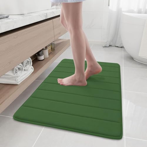 Buganda Memory Foam Bath Mat 35.4 x 24, Ultra Soft Absorbent Bathroom Rugs by Buganda