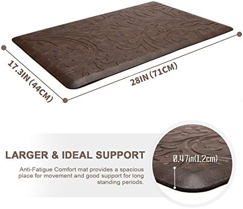 Kitchen Mat Cushioned Anti-Fatigue Comfort Standing Mat Rug for Home,Office - Image 2
