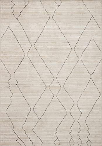 Loloi Darby Sand/Charcoal 7'-10" x 10' Area Rug - Image 3
