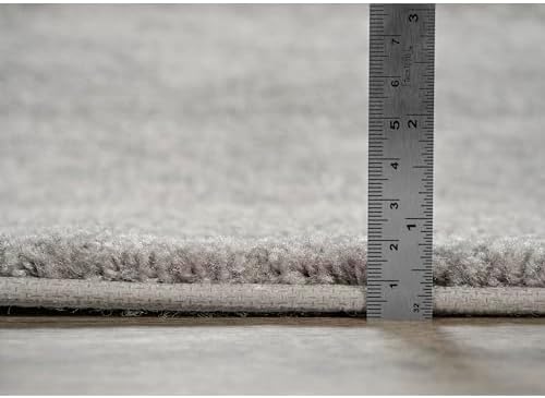 Garland Rug Traditional Nylon Washable Medium Gray 30" X 50" Bath Rug - Soft, Absorbent, and Stylish for Your Bathroom - Image 3
