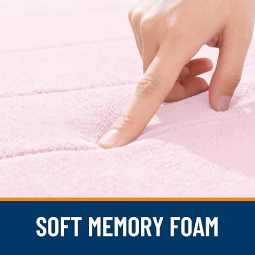 OLANLY Memory Foam Large Bath Mat 70x46, Super Soft Absorbent Bathroom Rugs - Image 5