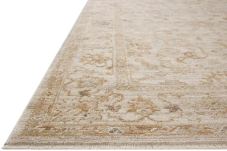 Loloi Magnolia Home Pace Natural/Gold 18" x 18" Sample Rug - Image 6
