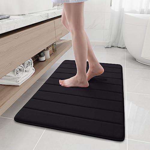 Buganda Memory Foam Bath Mat 35.4 x 24, Ultra Soft Absorbent Bathroom Rugs by Buganda