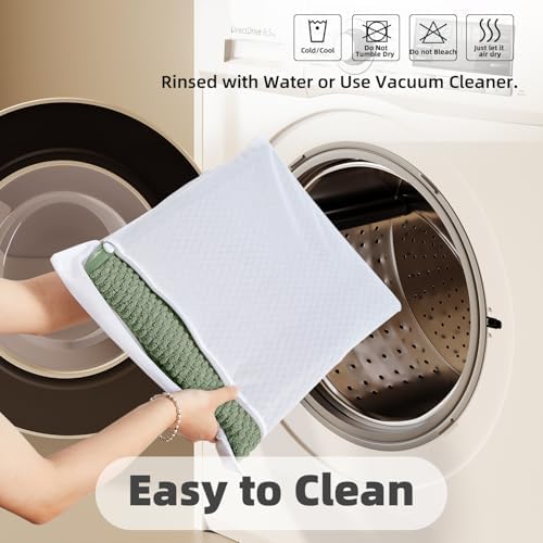 TYUU Large Bathroom Rugs Non Slip Washable Bath Rugs Super Absorbent Bathroom Rug Thin Quick Dry Low Pile Bath Mats, Sage Green 36"x48" - Image 5