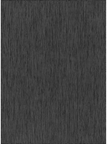 CAMILSON Outdoor Rug 6x9 Modern Area Rugs for Indoor and Outdoor Patios and Porches - Waterproof, Washable, Non-Shedding, Easy-to-Clean Outside Carpet (6 x 9, Solid - Dark Gray) - Image 2