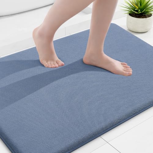 Smiry Memory Foam Bath Mat 36x24, Extra Soft and Absorbent Bathroom Rugs by Smiry