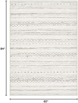 cotiled Boho 5x7 Area Rugs for Living Room: Soft Moroccan Washable Rug - Image 2