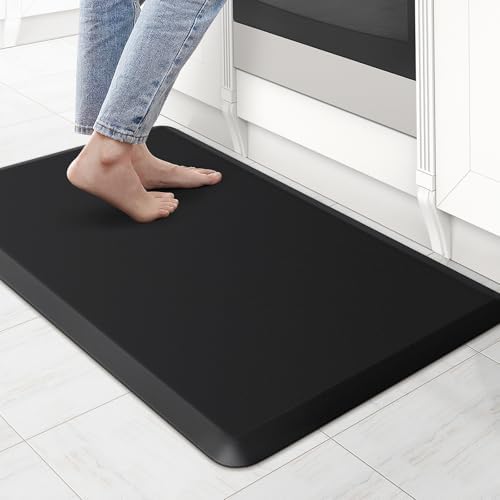 Kitchen Mat Cushioned Anti Fatigue Rug Standing and Comfort Floor Mats by KitchenClouds