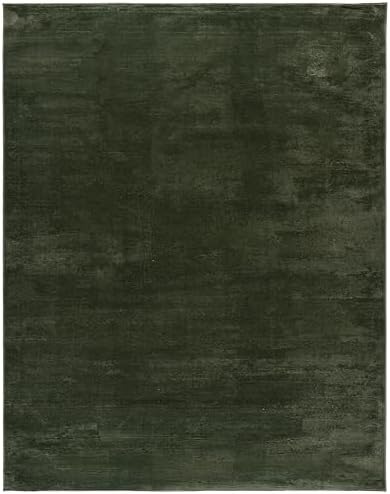 SAFAVIEH Revive Area Rug 9'x12', Modern Green REV102Y - Image 3
