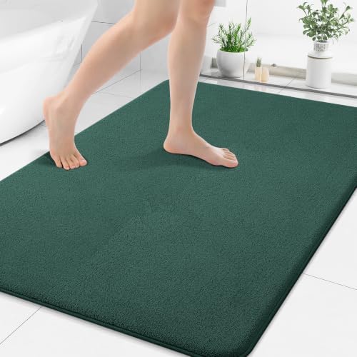 Smiry Memory Foam Bath Mat 40x30, Extra Soft Absorbent Bathroom Rugs by Smiry