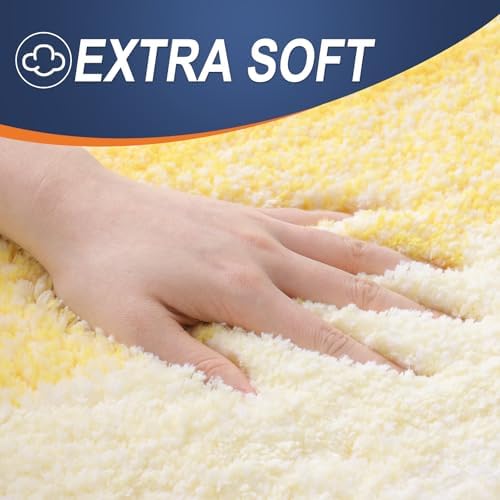 OLANLY Large Bathroom Rugs 50x30, Extra Soft Absorbent Microfiber Bath Rugs - Image 3