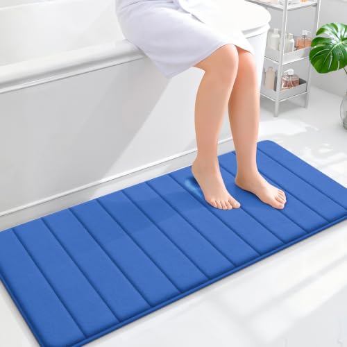 OLANLY Memory Foam Long Bathroom Rugs Runner 47x20, Super Soft Absorbent by OLANLY