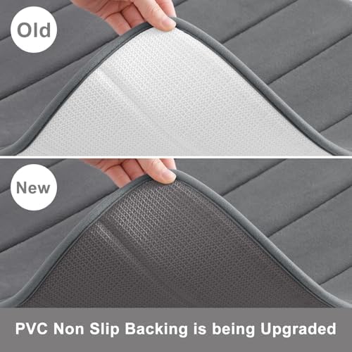 Buganda Memory Foam Bath Mat 70 x 24, Ultra Soft Absorbent Bathroom Rugs - Image 4