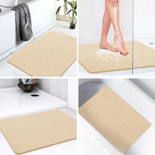 LuxStep Shower Mat Bathtub Mat Non-Slip Bath Mat with Drain, Quick Drying - Image 7