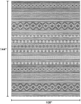 cotiled Boho 9x12 Area Rug for Living Room: Large Moroccan Washable Rug - Image 2