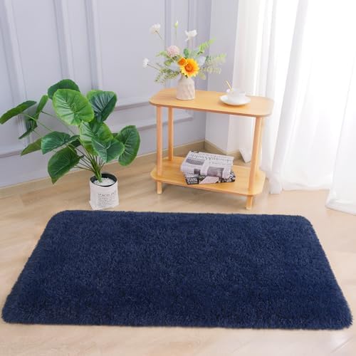 Chicrug Soft Runner Rug for Bedroom Living Room Plush Fluffy Rug 2x4 - Image 5
