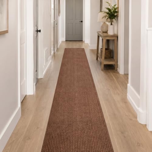 Ottomanson 2x18 Hallway Runner Rug – Non-Slip Indoor Outdoor Door Mat by Ottomanson