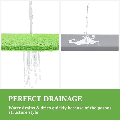 LuxStep Shower Mat Bathtub Mat,Non-Slip Bath Mat with Drain, Quick Drying - Image 5