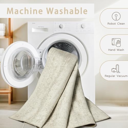Washable Rugs 5x7 Area Rugs for Living Room,Bedroom,Dining Room Carpet - Image 4