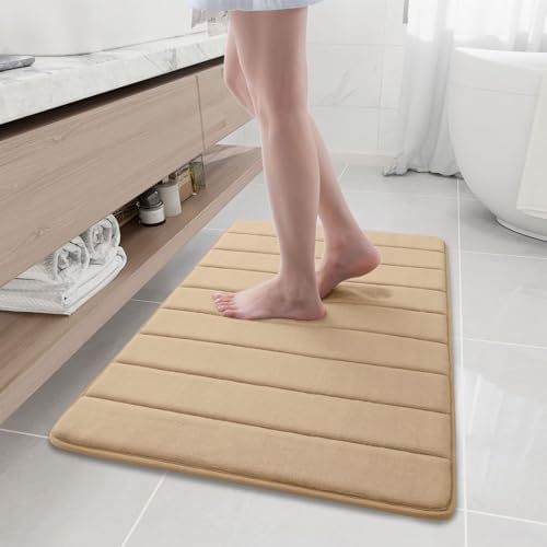 Buganda Memory Foam Bath Mat 35.4 x 24, Ultra Soft Absorbent Bathroom Rugs by Buganda