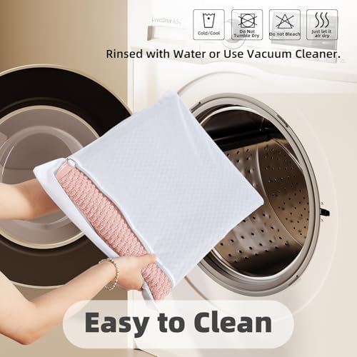 TYUU Bathroom Rugs Non Slip Washable, Super Absorbent Thin Bath Mat Quick Dry Low Pile Bathroom Rug, Pink 24"x36" - Image 5