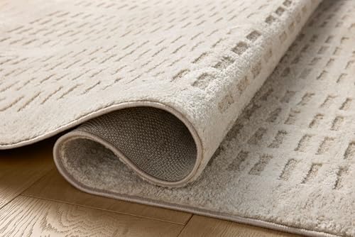 Loloi Amber Lewis Monty Ivory/Beige 5'-3" x 7'-6" Accent Rug - Image 3