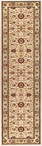 SAFAVIEH Lyndhurst Runner Rug 2'3"x10', Ivory & Ivory LNH212L - Image 3