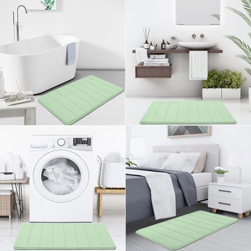 Buganda Memory Foam Bath Mat 30 x 20, Ultra Soft Absorbent Bathroom Rugs - Image 7