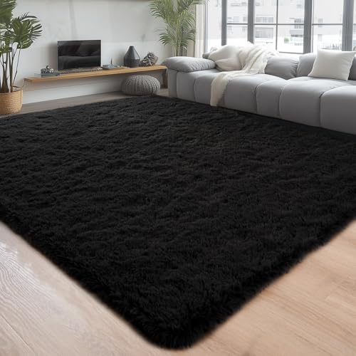 Chicrug Soft Runner Rug for Bedroom Living Room Plush Fluffy Rugs 5x7 by ChicrugHomeDecor