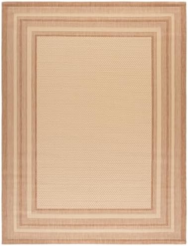 SAFAVIEH Courtyard Area Rug 8x10, Large Beige & Dark Beige CY8475-39312 - Image 2