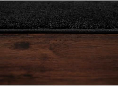 Garland Rug Traditional Nylon Washable Black 4 Piece Set - Lid, Contour, 2 Bath Rugs - Soft, Absorbent, and Stylish for Your Bathroom - Image 4