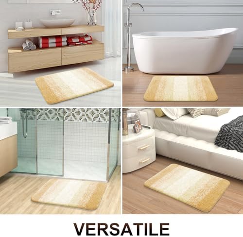 OLANLY Bathroom Runner Rug 40x24, Extra Soft Absorbent Microfiber Bath Rugs - Image 7