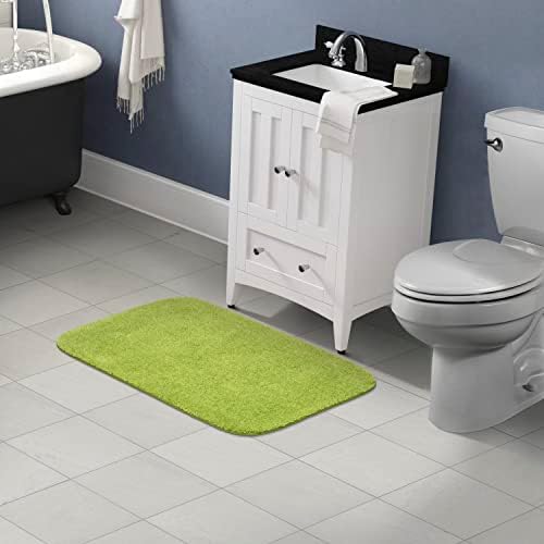 Garland Rug Traditional Nylon Washable Lime-Aid 24" X 40" Bath Rug - Soft, Absorbent, and Stylish for Your Bathroom - Image 2