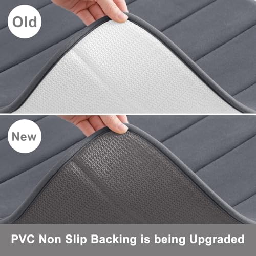 Buganda Memory Foam Bath Mat 70 x 24, Ultra Soft Absorbent Bathroom Rugs - Image 4