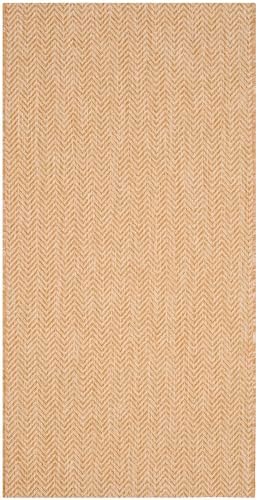 SAFAVIEH Courtyard Outdoor Area Rug 4'x5'7", Natural & Cream CY8022-03012 - Image 2