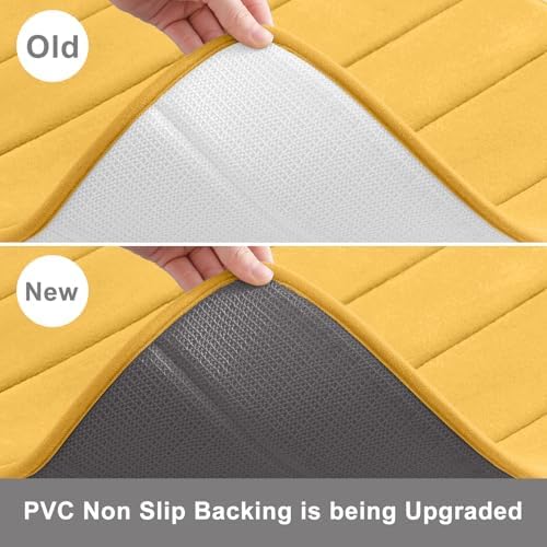 Buganda Memory Foam Bath Mat 24 x 16, Ultra Soft Absorbent Bathroom Rugs - Image 4