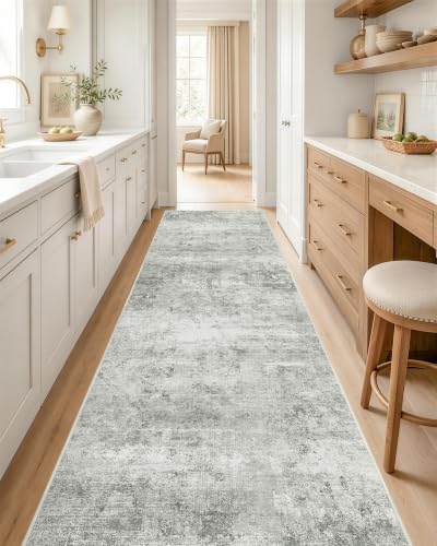 OLANLY 2x8 Washable Runner Rug, Soft Non Slip Carpet for Hallway Kitchen by OLANLY