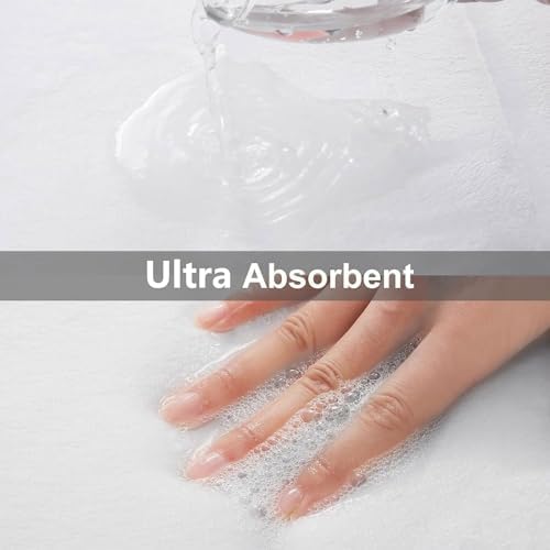 Buganda Memory Foam Bath Mat 30 x 20, Ultra Soft Absorbent Bathroom Rugs - Image 5