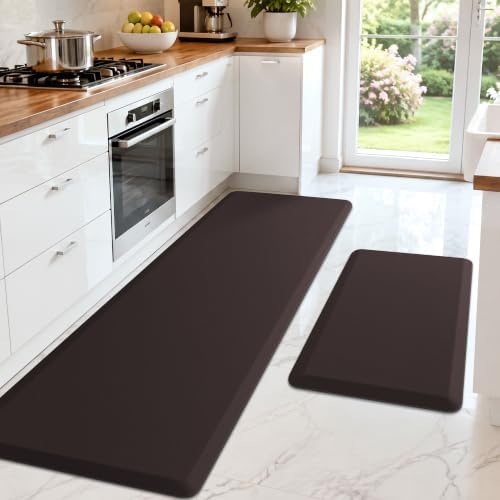 HappyTrends 2 PCS Kitchen Mat Cushioned Anti-Fatigue Floor Mat, by HappyTrends