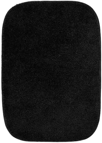 Garland Rug Traditional Nylon Washable Black 2 Bath Rugs (21" X 34", 22" X 60") - Soft, Absorbent, and Stylish for Your Bathroom - Image 6