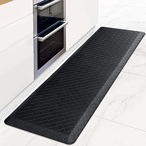 HappyTrends Kitchen Floor Mat - 4/5 Inch Thick Anti-Fatigue Kitchen Rug by HappyTrends
