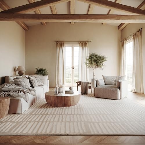 Nuloom Kailani Abstract 8' x 10' Machine Washable Area Rug for Living Room Bedroom Dining Room, Grey by nuLOOM