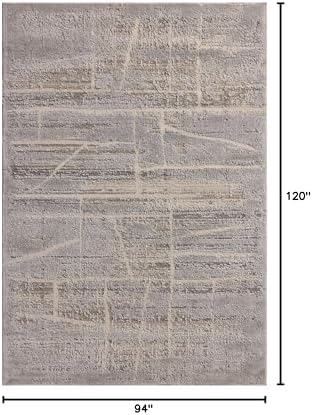 Loloi Amber Lewis Monty Collection MOT-07 Natural/Mist 7'-10" x 10', .50" Pile Height, Area Rug - Image 2