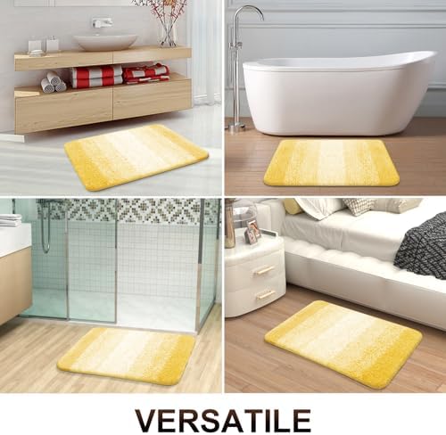 OLANLY Bathroom Runner Rug 45x27, Extra Soft Absorbent Microfiber Bath Rugs - Image 7